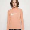 Nike Performance Damen RUN - Langarmshirt - Light Madder Root