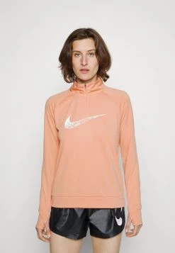 Nike Performance Damen RUN - Langarmshirt - Light Madder Root