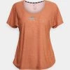 Nike Performance Damen AIR - Sport T-shirt - Mineral Clay/pink Oxford