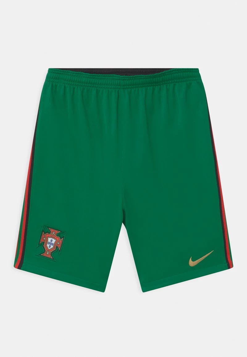 Nike Performance PORTUGAL UNISEX - Kurze Sporthose - Pine Green/metallic Gold 1 Nike Performance PORTUGAL UNISEX - Kurze Sporthose - Pine Green/metallic Gold