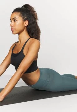 Nike Performance Damen THE YOGA - Tights - Hasta/dark Teal Green -Angebote Nike Store b52cb111205e4a6e9b6d8217cb17d9fd