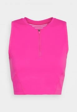 Nike Performance Damen CROP TANK - Top - Active Pink/white -Angebote Nike Store b55adb4b74034156b0a733c56a9201c8