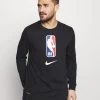 Nike Performance Herren NBA LONG SLEEVE - Sport T-shirt - Black