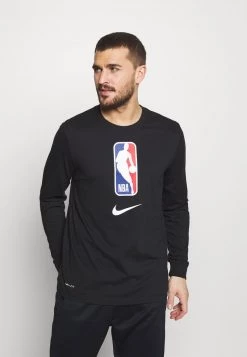 Nike Performance Herren NBA LONG SLEEVE - Sport T-shirt - Black