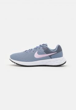 Nike Performance REVOLUTION 6 - Laufschuh Neutral - Ashen Slate/doll/black/medium Blue/white | Damen