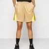 Nike Performance ISOFLY SHORT - Kurze Sporthose - Sesame/vivid Sulfur/black | Damen