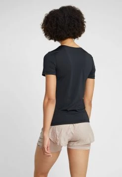Nike Performance Damen ALL OVER - T-Shirt Basic - Black/white -Angebote Nike Store b657d4de82ba43d4850bdf9ee8c3e1bf