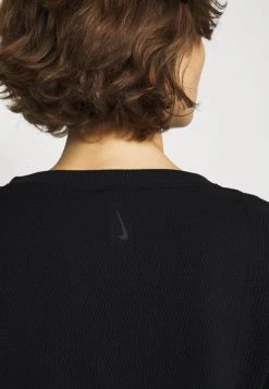 Nike Performance Damen LUXE MIX - Strickpullover - Black/dark Smoke Grey -Angebote Nike Store b6b179421b9a4fb3915317b5aaab286c