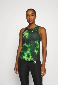 Nike Performance Damen AEROSWIFT - Top - White/pine Green