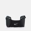 Nike Performance DOUBLE POCKET FLASK BELT UNISEX - Gürteltasche - Black/silver