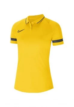 Nike Performance Damen FUSSBALL - Sport T-shirt - Gelbschwarzgrau