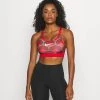 Nike Performance Damen KENYA IMPACT STRAPPY BRA - Sport-BH Mit Starker Stützkraft - Chile Red/university Red/white