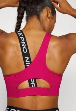 Nike Performance ASYMMETRIC BRA - Sport-BH Mit Mittlerer Stützkraft - Mystic Hibiscus/black | Damen -Angebote Nike Store b79eeee2f25e4cd7b985f7fc1841eed9