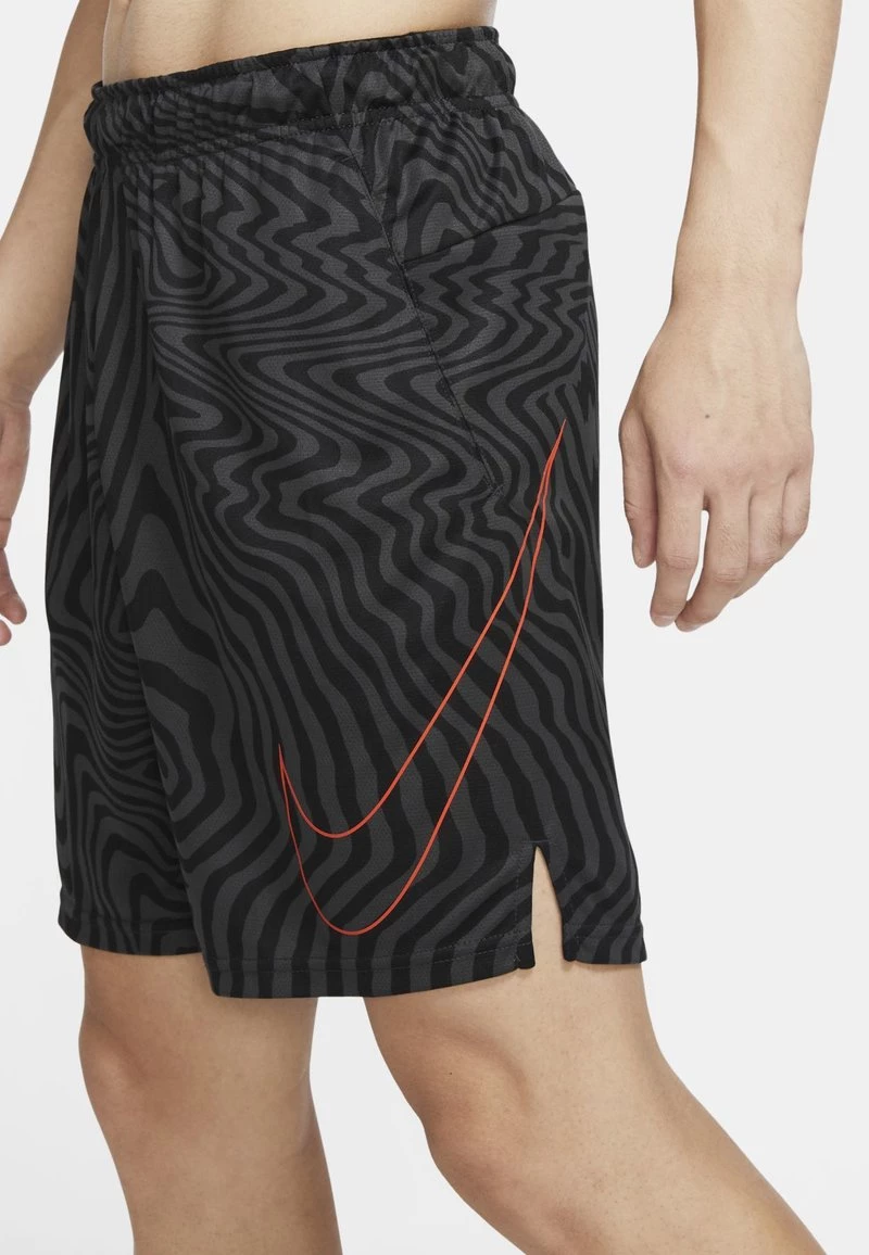 Nike Performance DRI-FIT - Kurze Sporthose - Dark Smoke Grey/team Orange/team Orange | Herren 4 Nike Performance DRI-FIT - Kurze Sporthose - Dark Smoke Grey/team Orange/team Orange | Herren – Bild 4