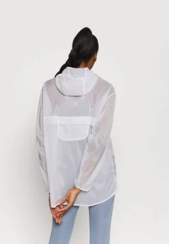 Nike Performance Damen RUN - Laufjacke - White/black -Angebote Nike Store b7aa877edf0842de83fb3c7e3c09bd96