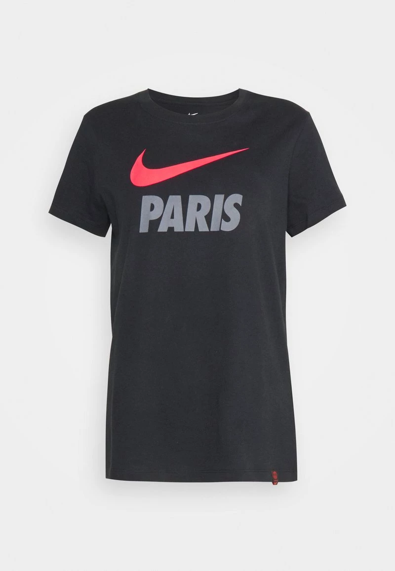Nike Performance Damen PARIS ST GERMAIN CLUB TEE - Vereinsmannschaften - Black/siren Red 5 Nike Performance Damen PARIS ST GERMAIN CLUB TEE - Vereinsmannschaften - Black/siren Red – Bild 5