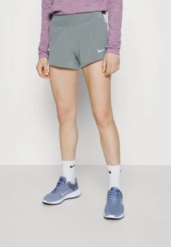 Nike Performance Damen ECLIPSE SHORT - Kurze Sporthose - Smoke Grey/silver