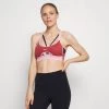 Nike Performance Damen INDY BRA - Sport-BH Mit Leichter Stützkraft - Canyon Rust/off Noir/pink Glaze