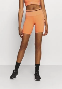 Nike Performance Damen W NK EPIC LUXE SHORT TRAIL - Tights - Magic Ember/black/reflective Silver