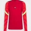 Nike Performance Herren STRIKE DRIL - Langarmshirt - Gym Red/bright Crimson/volt