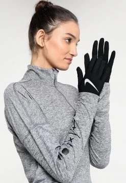 Nike Performance Damen LIGHTWEIGHT TECH GLOVES - Fingerhandschuh - Black/silver