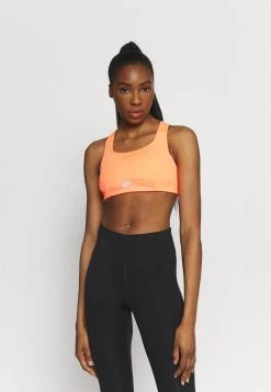 Nike Performance Damen AIR BRA - Sport-BH Mit Mittlerer Stützkraft - Bright Mango/silver