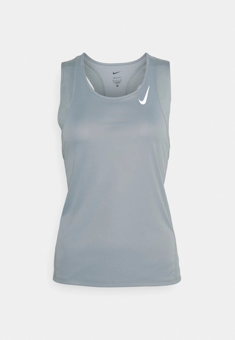 Nike Performance Damen RACE SINGLET - Top - Particle Grey/silver 7 Nike Performance Damen RACE SINGLET - Top - Particle Grey/silver – Bild 7