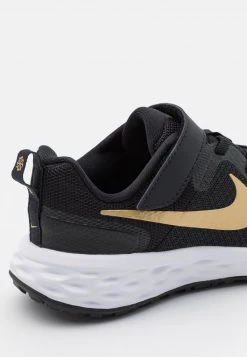 Nike Performance REVOLUTION 6 NN UNISEX - Laufschuh Neutral - Black/metallic Gold/white -Angebote Nike Store b98db8d31b0943f58bd8ea7850ea2980