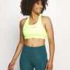 Nike Performance Damen AIR BRA - Sport-BH Mit Mittlerer Stützkraft - Yellow