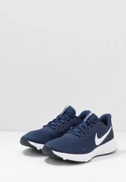 Nike Performance Herren REVOLUTION 5 - Laufschuh Neutral - Midnight Navy/white/dark Obsidian -Angebote Nike Store b9b7fa26e3f34392bfbe58823ae96eca