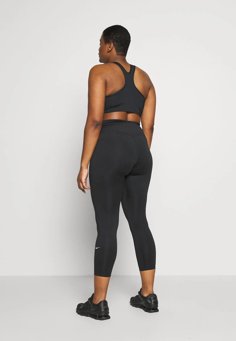 Nike Performance Damen ONE PLUS - Tights - Black/white 3 Nike Performance Damen ONE PLUS - Tights - Black/white – Bild 3