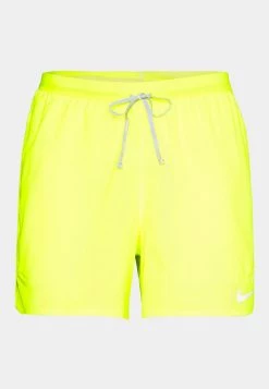 Nike Performance Herren STRIDE - Kurze Sporthose - Gelb/silber -Angebote Nike Store ba6642d13f2d49a8b58fbb3adb701347