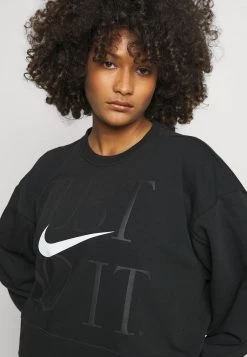 Nike Performance Damen GET FIT - Sweatshirt - Black/white -Angebote Nike Store ba690cc8b97b4b45a65c482a4a7a73d2