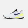 Nike Performance Herren NIKE PRECISION 5 BASKETBALLSCHUH - Basketballschuh - White/black/barely Volt/volt