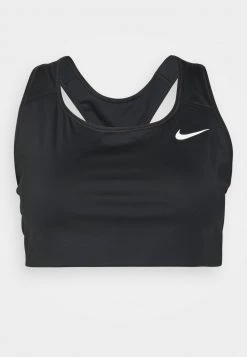 Nike Performance Damen W NK DF SWSH NON PAD PLUS - Sport-BH Mit Mittlerer Stützkraft - Black/white -Angebote Nike Store ba9ea86dc11741dbadbdb7bc4acaa692
