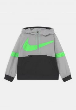Nike Performance Kinder Trainingsjacke - Light Smoke Grey/black/green Strike