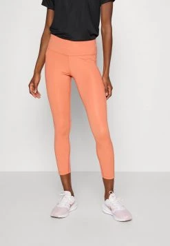 Nike Performance Damen Tights - Madder Root/silver