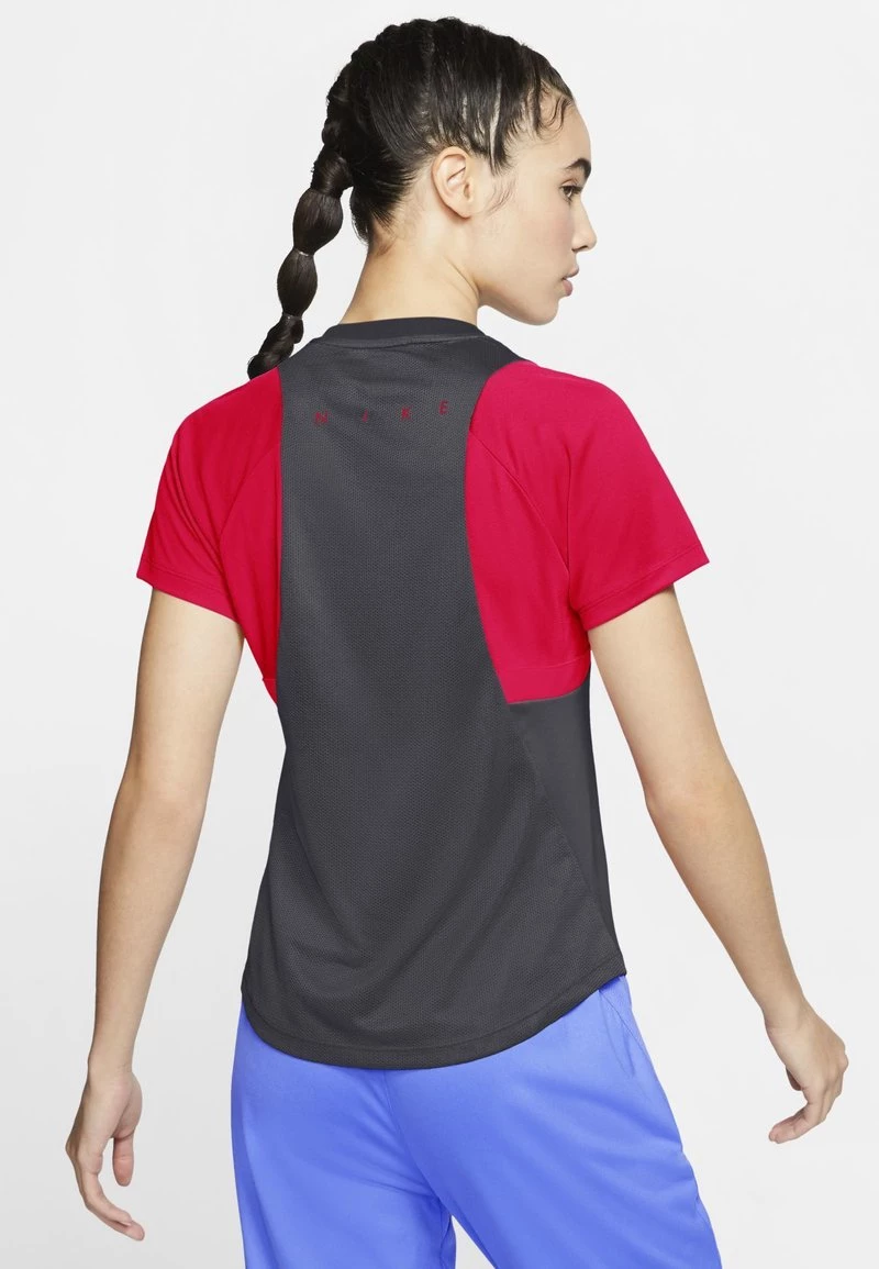 Nike Performance Damen DRY - T-Shirt Print - Anthracite/bright Crimson/bright Crimson/white 3 Nike Performance Damen DRY - T-Shirt Print - Anthracite/bright Crimson/bright Crimson/white – Bild 3
