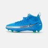 Nike Performance JR PHANTOM GT ACADEMY DYNAMIC FIT MG UNISEX - Fußballschuh Nocken - Photo Blue/metallic Silver/rage Green
