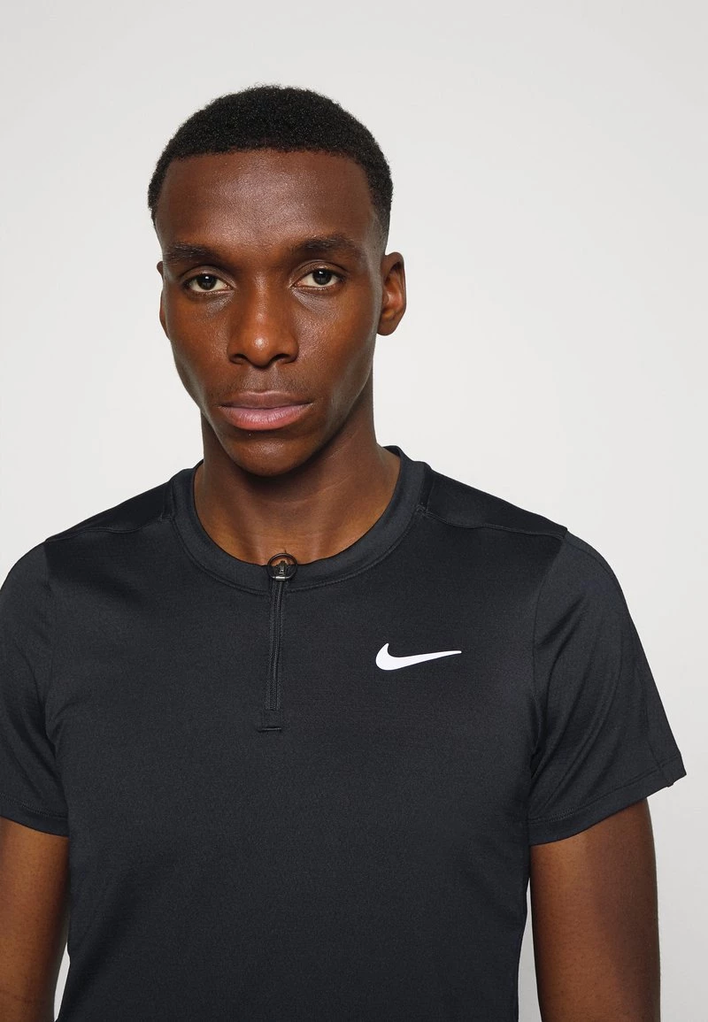 Nike Performance Herren ADVANTAGE - Sport T-shirt - Black/white 4 Nike Performance Herren ADVANTAGE - Sport T-shirt - Black/white – Bild 4