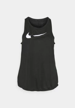Nike Performance RUN TANK - Top - Black/white | Damen -Angebote Nike Store bbed456f05d54b64b69e1242f637ffa4