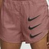 Nike Performance Damen 2-IN-1 - Kurze Sporthose - Rust Pink/rust Pink/black