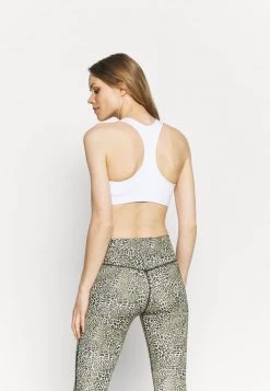 Nike Performance BRA - Sport-BH Mit Mittlerer Stützkraft - White/black | Damen -Angebote Nike Store bc9647fd4f6240159c1e202538ba169b