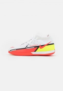 Nike Performance Unisex PHANTOM GT2 ACADEMY DF IC - Fußballschuh Halle - White/bright Crimson/volt