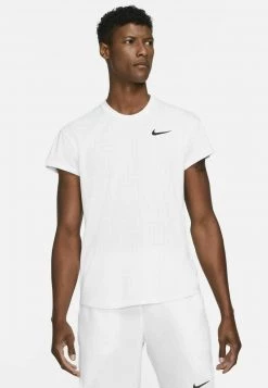 Nike Performance SLAM - T-Shirt Basic - White/black | Herren