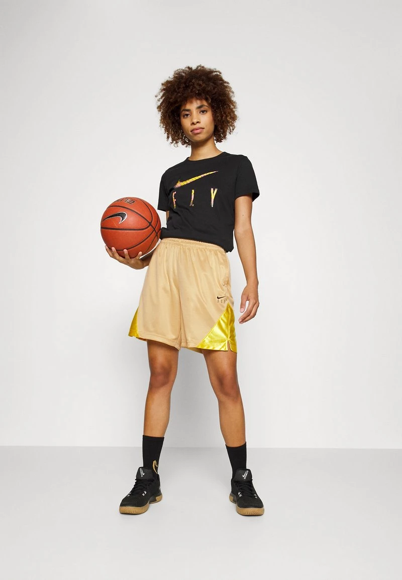 Nike Performance ISOFLY SHORT - Kurze Sporthose - Sesame/vivid Sulfur/black | Damen 2 Nike Performance ISOFLY SHORT - Kurze Sporthose - Sesame/vivid Sulfur/black | Damen – Bild 2