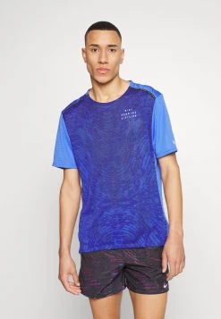 Nike Performance Herren RUN RISE 365 - Sport T-shirt - Medium Blue/reflective Silver -Angebote Nike Store bd7b7f74742a4d5ab4cf2744a2cc9df5