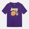 Nike Performance LOS ANGELES LAKERS NK ESSENTIAL CARTOON BALL - T-Shirt Print - Court Purple | Unisex