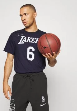 Nike Performance NBA LOS ANGELES LAKERS LEBRON JAMES NAME & NUMBER TEE - Vereinsmannschaften - Black | Herren -Angebote Nike Store bdb1dda420044454aa6b5bdd60abadc3