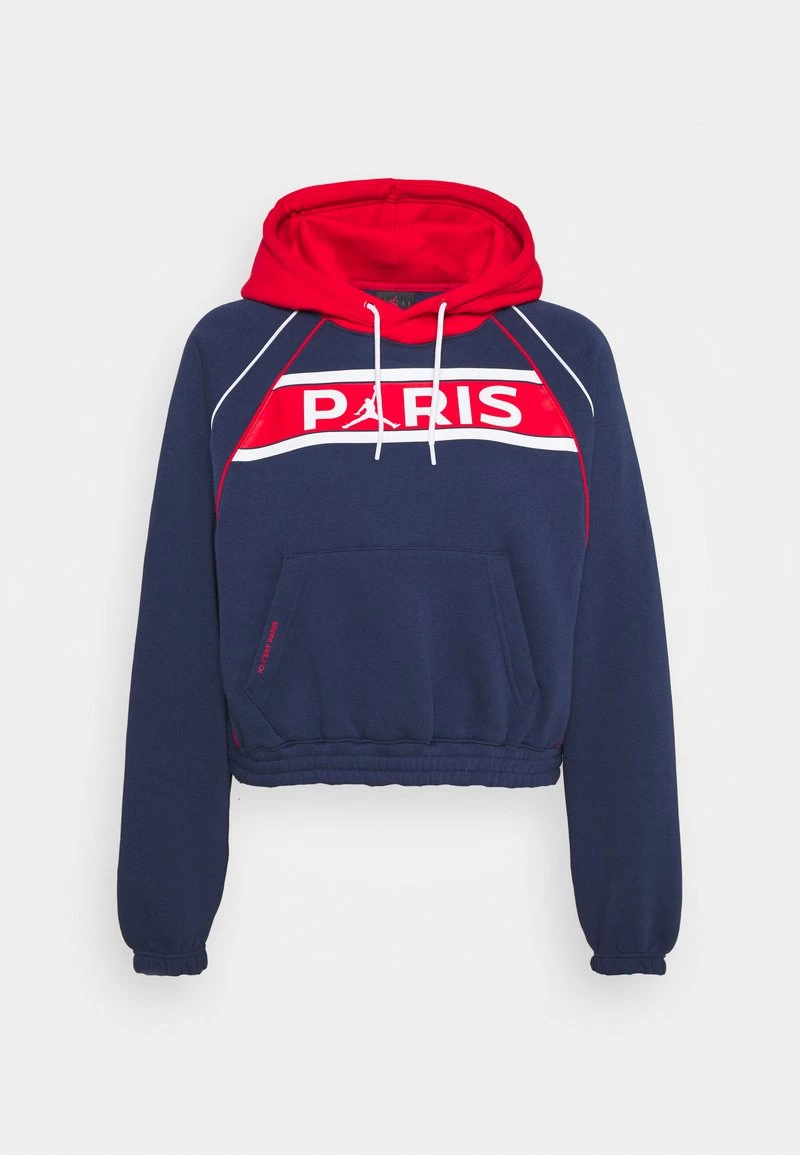 Nike Performance Damen PARIS ST GERMAIN HOODIE - Vereinsmannschaften - Midnight Navy/university Red 5 Nike Performance Damen PARIS ST GERMAIN HOODIE - Vereinsmannschaften - Midnight Navy/university Red – Bild 5